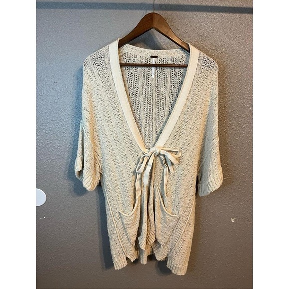 Free People Sweaters - Free People Women's Tan Cardigan size M
